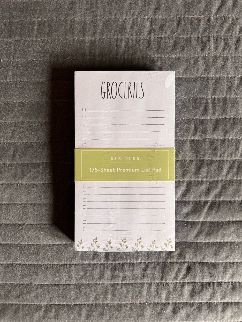 Rae Dunn Notepad